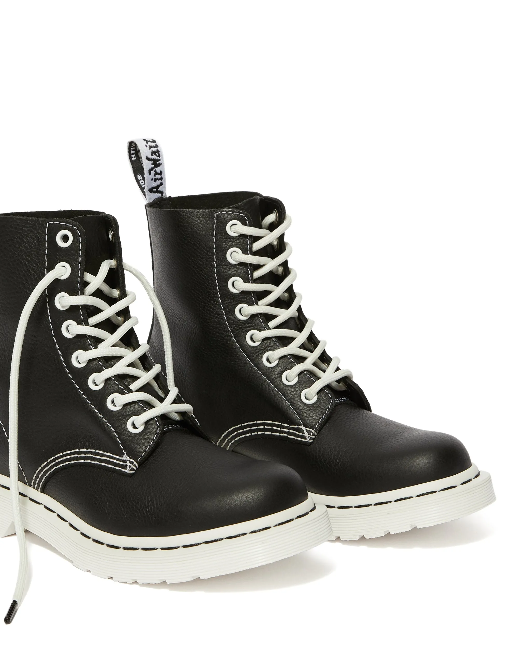 1460 Pascal BW Black Virginia Boots