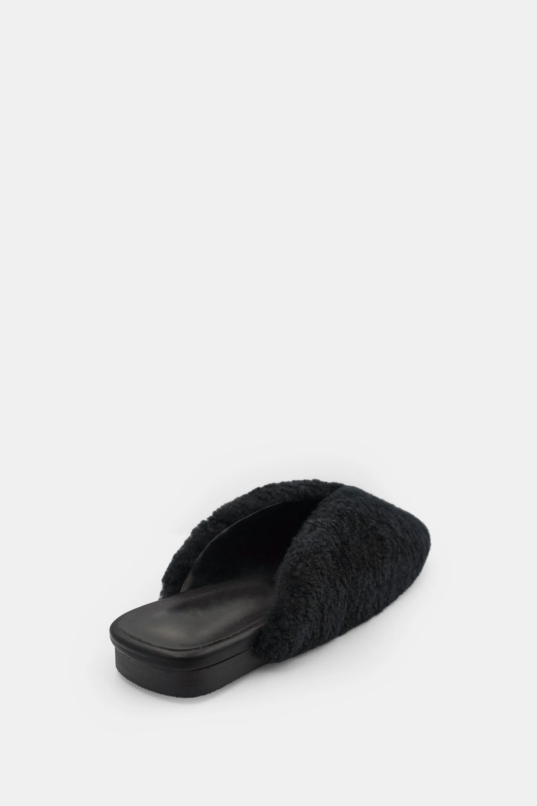 Alez Shearling Mules