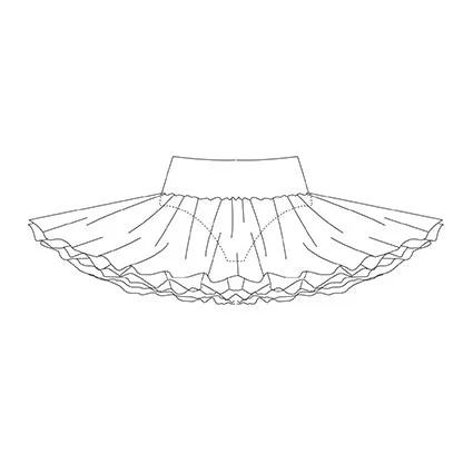 Bloch Belle Tutu Ballet Skirt