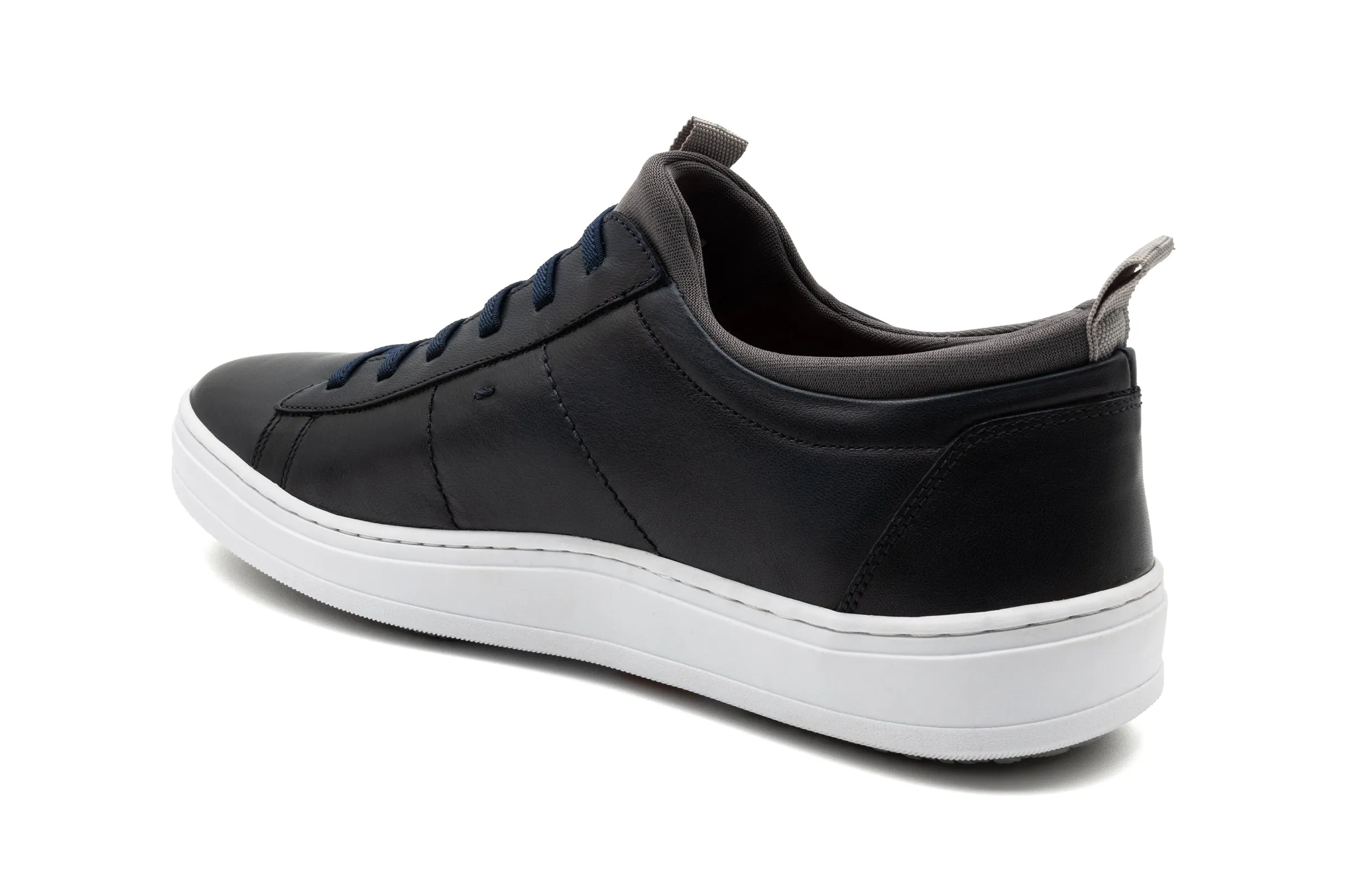 Cameron Sheep Skin Sneakers - Navy