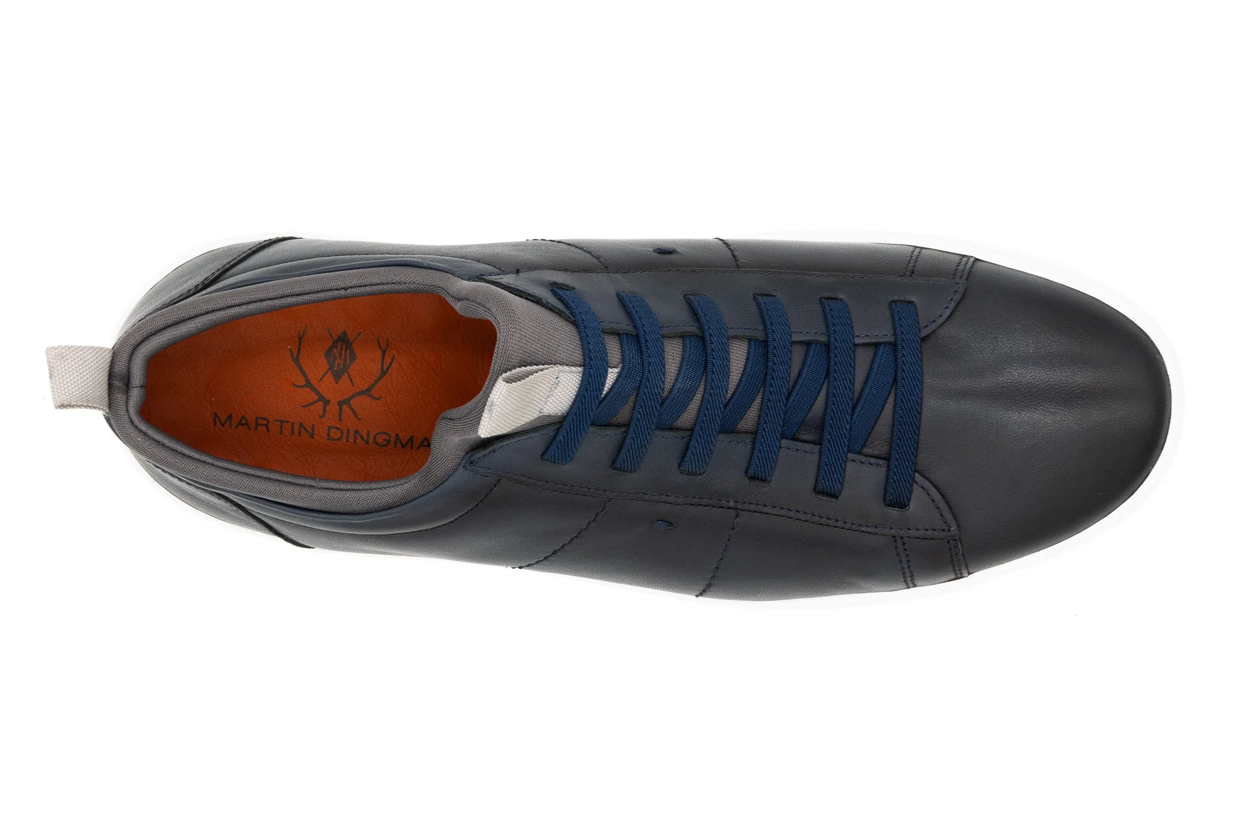 Cameron Sheep Skin Sneakers - Navy