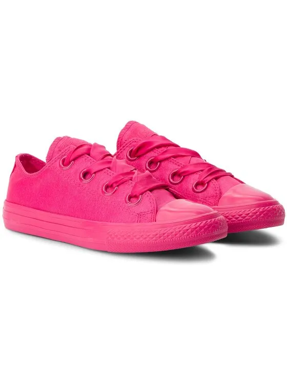 Converse Ctas Big Eyelets Ox - Kids - Rose