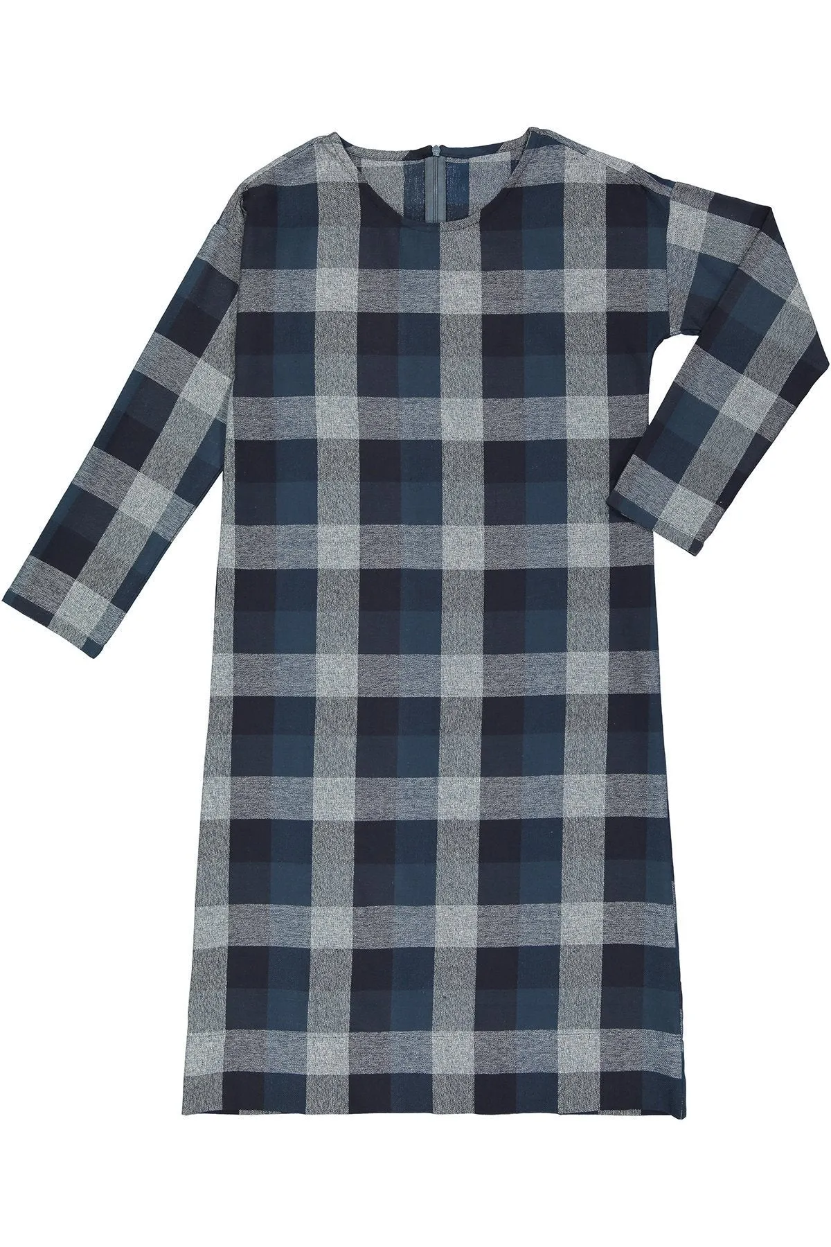 DALES - Blue/Navy Twill Check Cotton