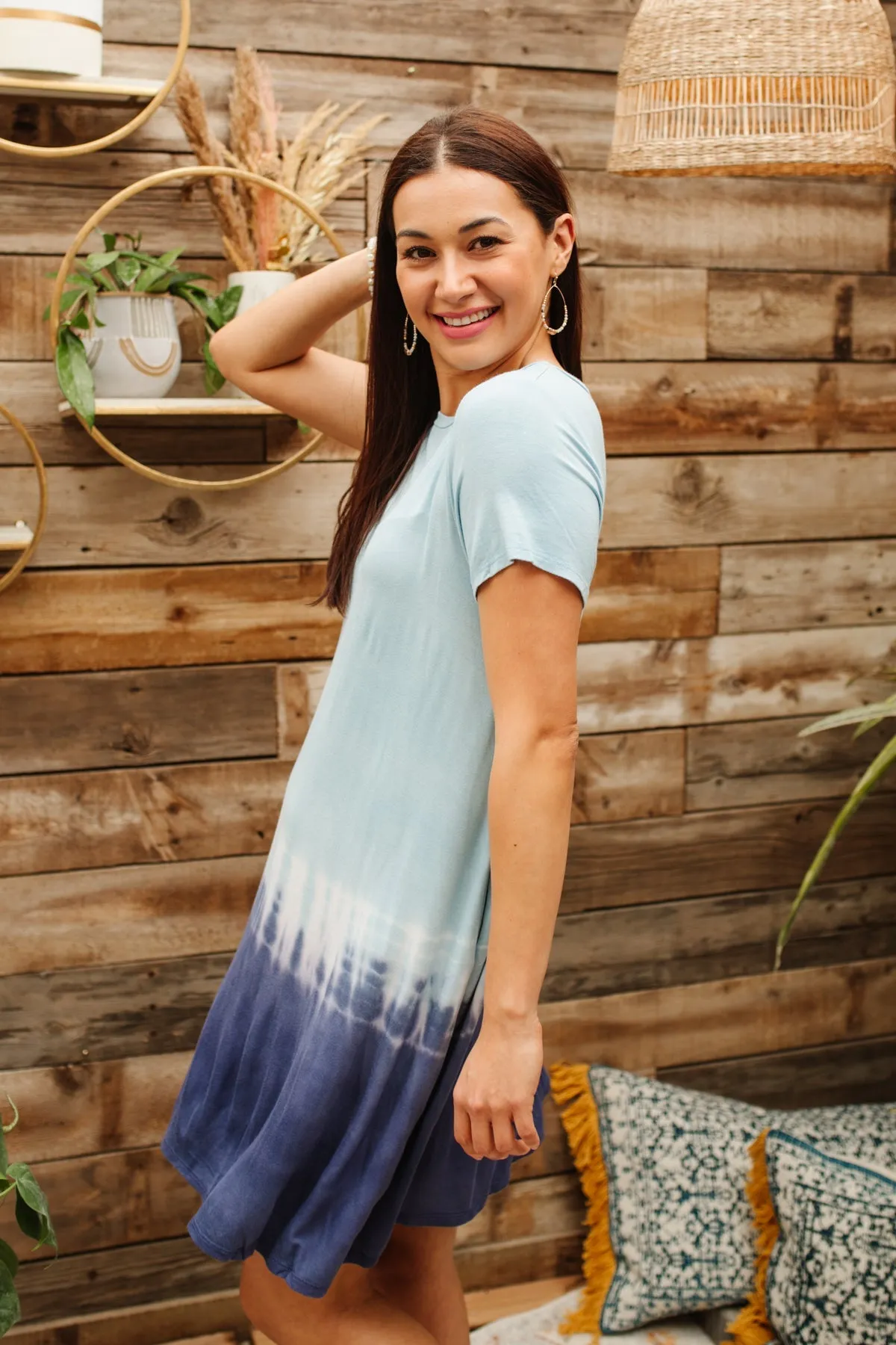 High & Low Tides Tie Dye Dress