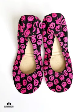 Jackie Printed Suede - Pink