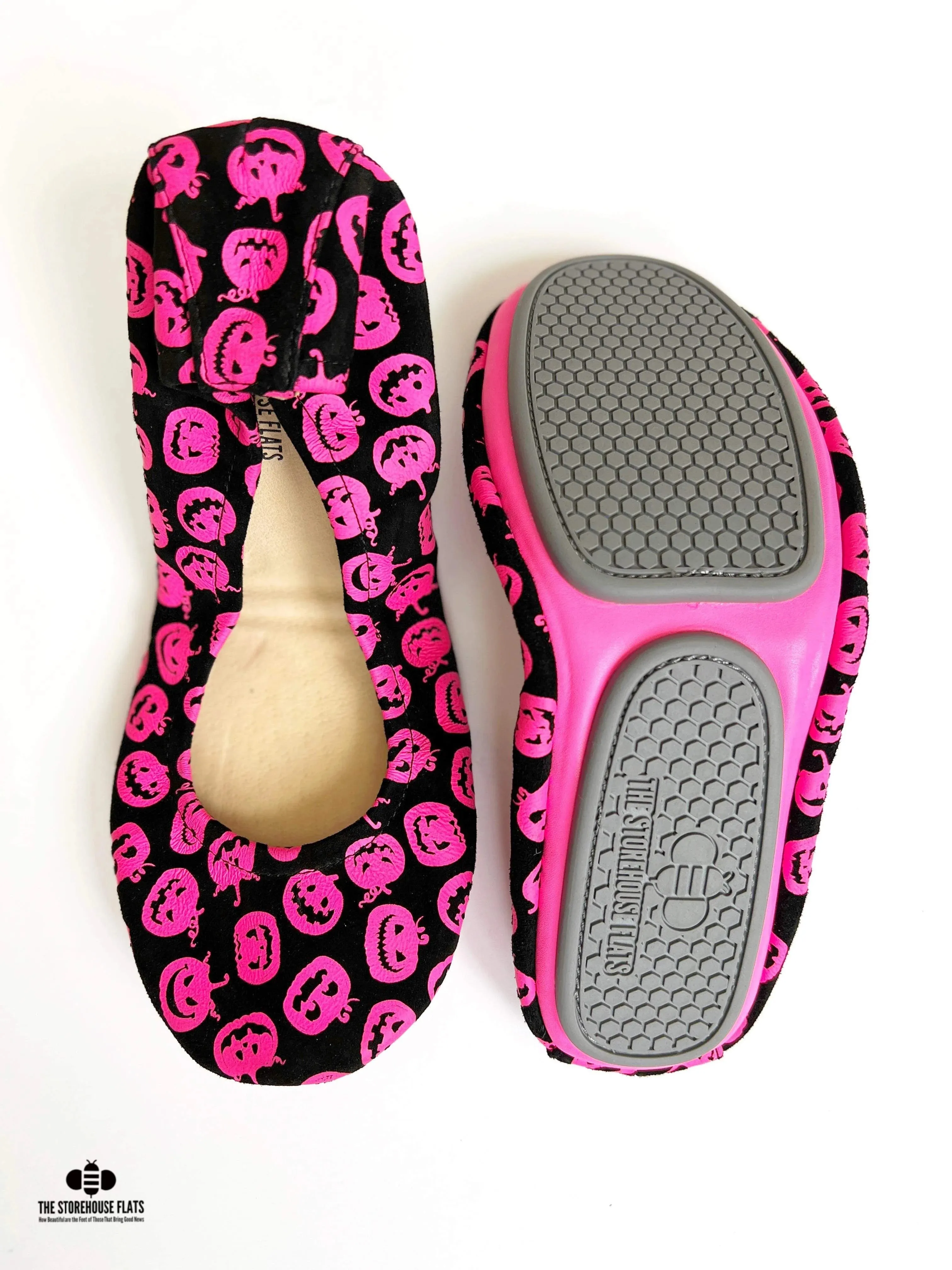 Jackie Printed Suede - Pink