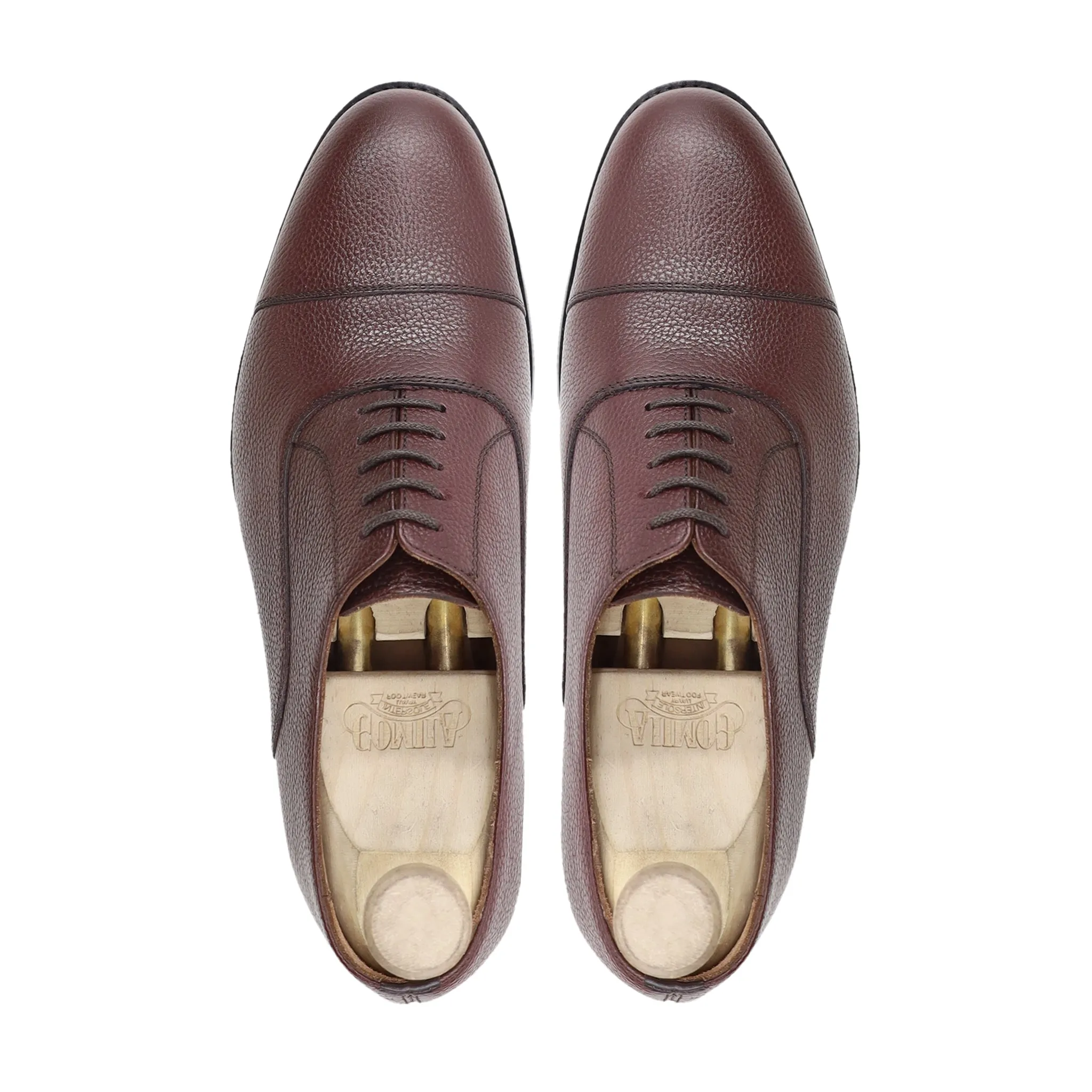 Kotka - Men's Oxblood Pebble Grain Leather Oxford Shoe