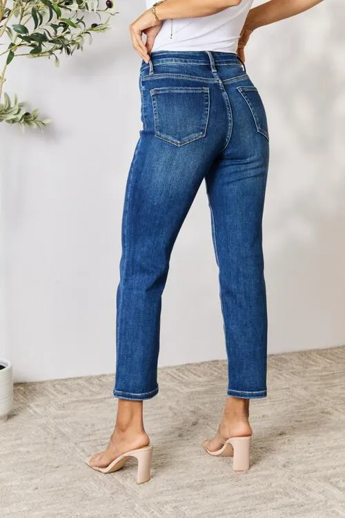 Layla Cropped Straight Jeans