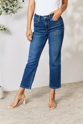 Layla Cropped Straight Jeans