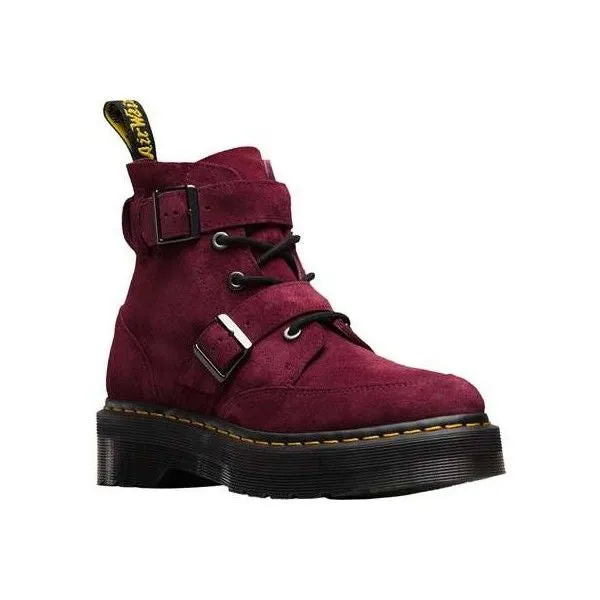 Masha Wine Soft Buck Creeper Boot