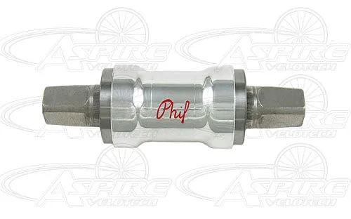 Phil Wood Stainless Steel Square Taper Bottom Bracket - ISO / CAMPAGNOLO