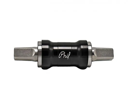 Phil Wood Stainless Steel Square Taper Bottom Bracket - JIS