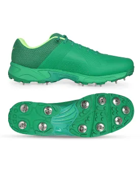 Puma 19.2 Cricket Shoes - Steel Spikes - Amazon Green-Green Glare