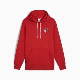 PUMA x ONE PIECE Men's Hoodie (Club Red)