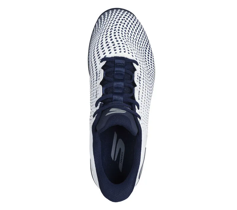 Skechers Mens Viper Court Reload Slip In Pickleball White Navy