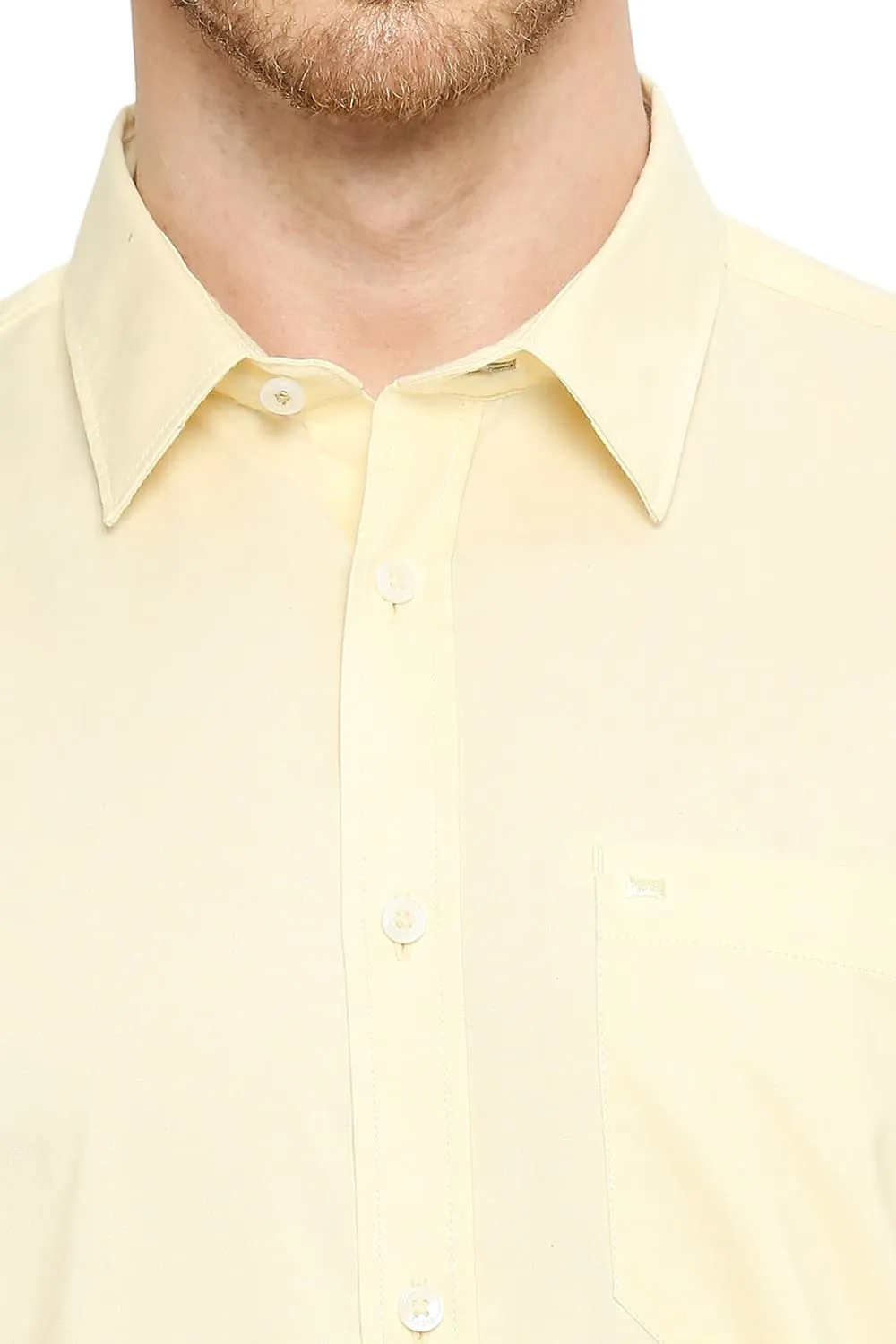 Slim Fit Cotton Oxford Halfsleeves Shirt