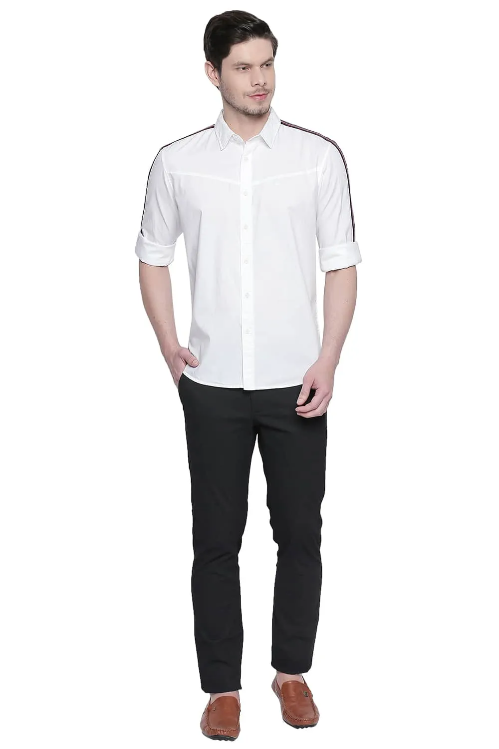 Slim Fit Oxford Stretch Shirt