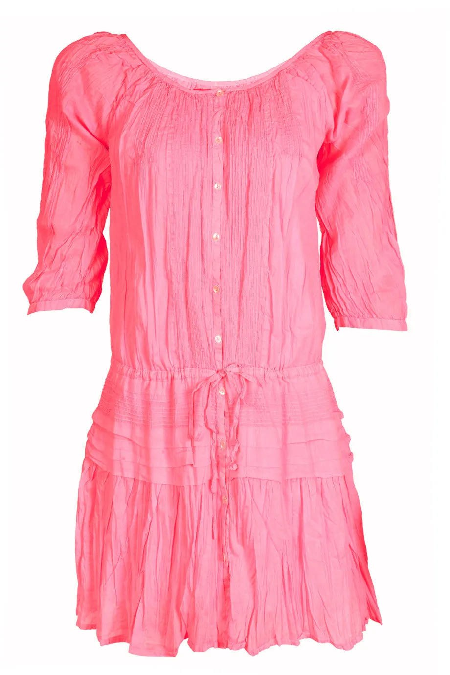 THALIA Neon Pink Kaftan