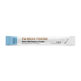 Tu Meke Friend A3 Organic Milk Replacament Powder with A3 Protein for Kittens 5.5g Sachet ***