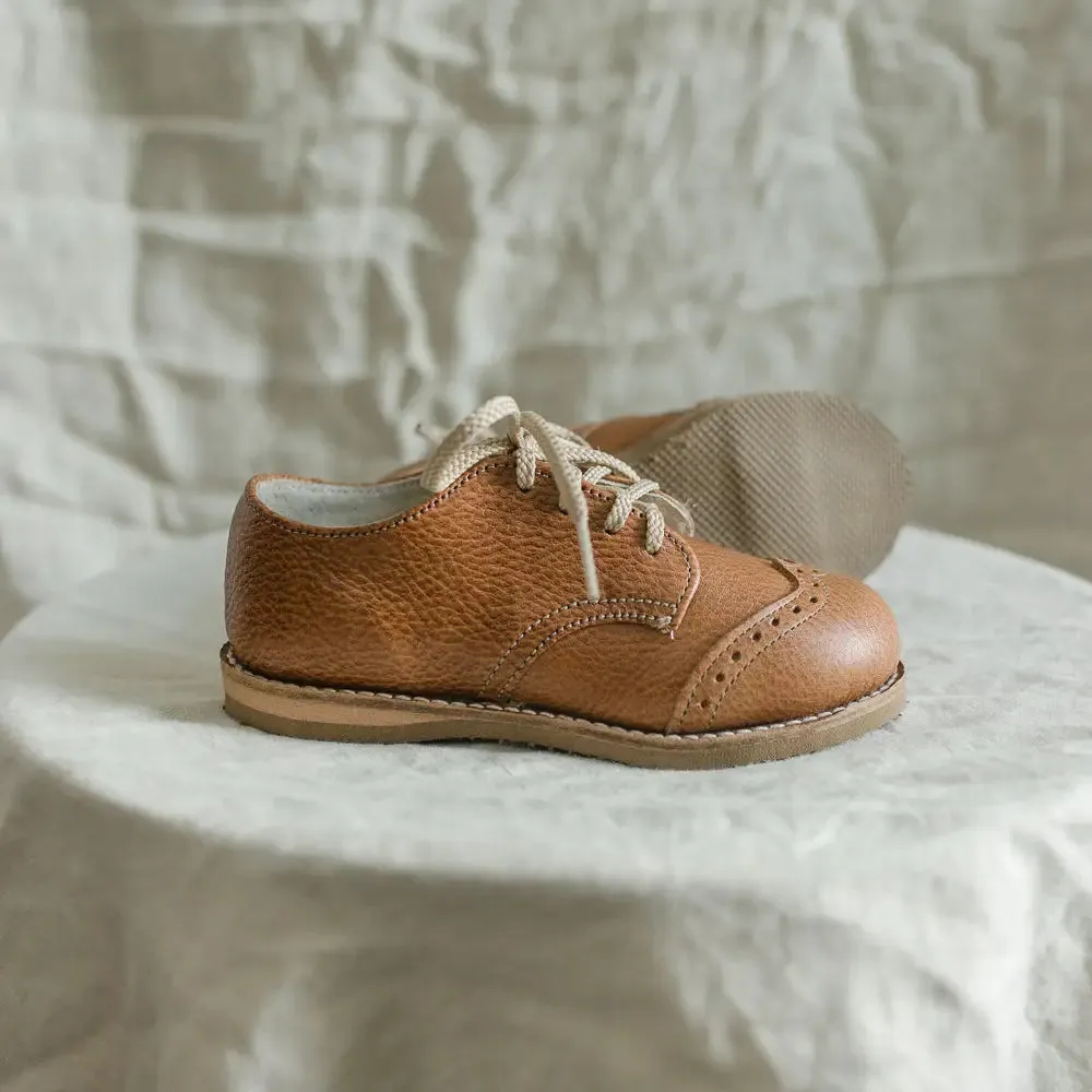 Wing Tip Oxford - Cognac