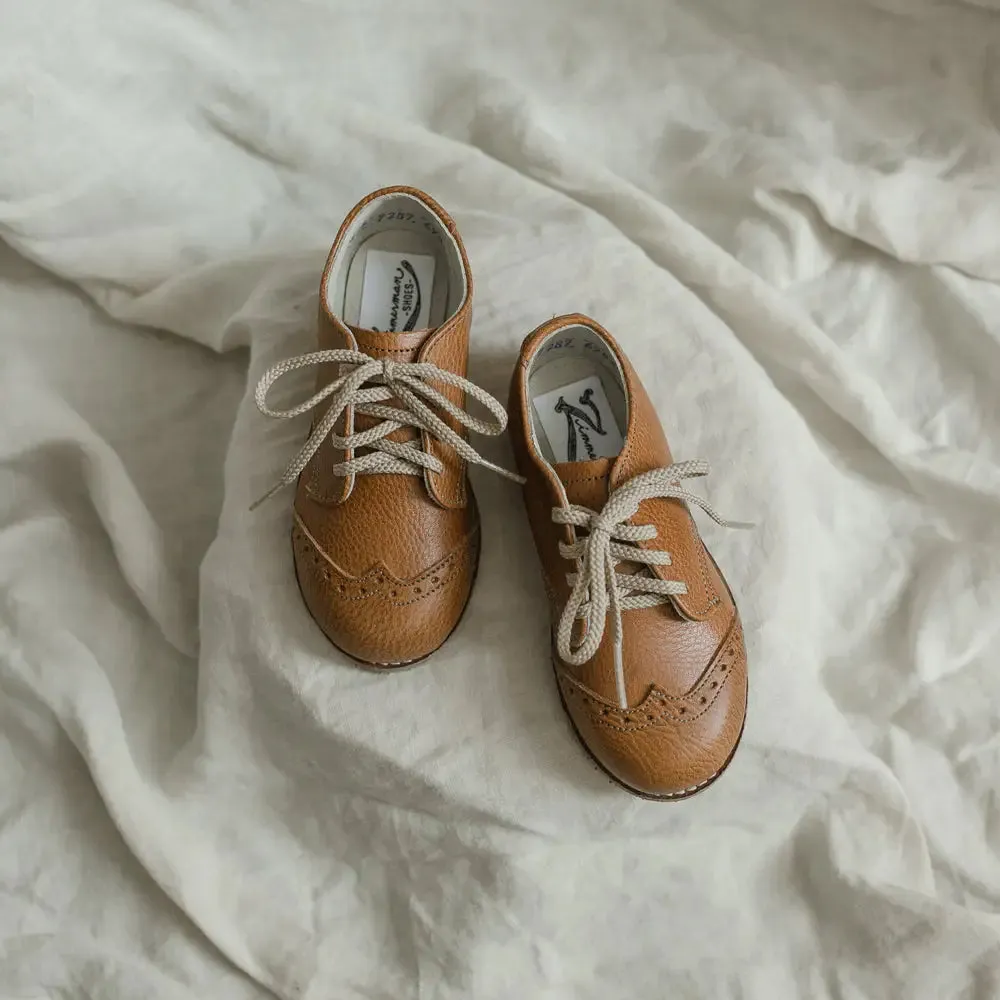 Wing Tip Oxford - Cognac