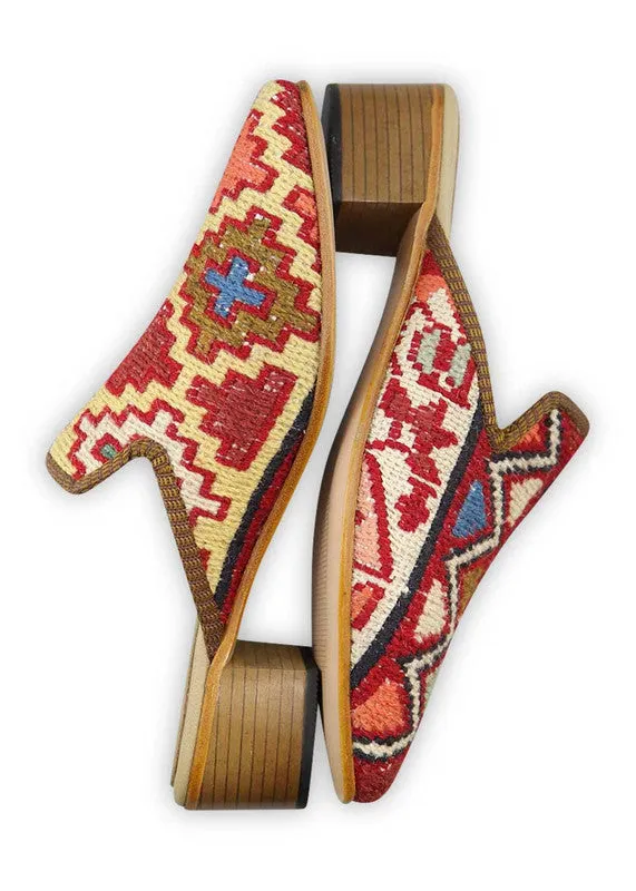 Women's Sumak Kilim Mules - Size 8