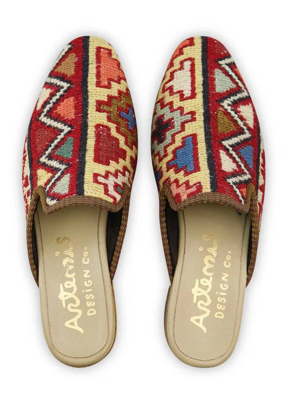 Women's Sumak Kilim Mules - Size 8