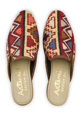 Women's Sumak Kilim Mules - Size 8